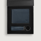 Marvin Blue Leather Gift Set