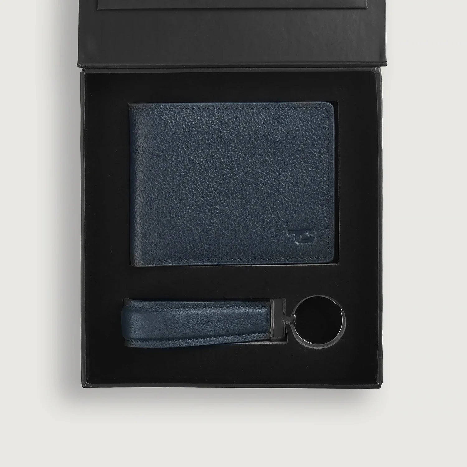 Marvin Blue Leather Gift Set