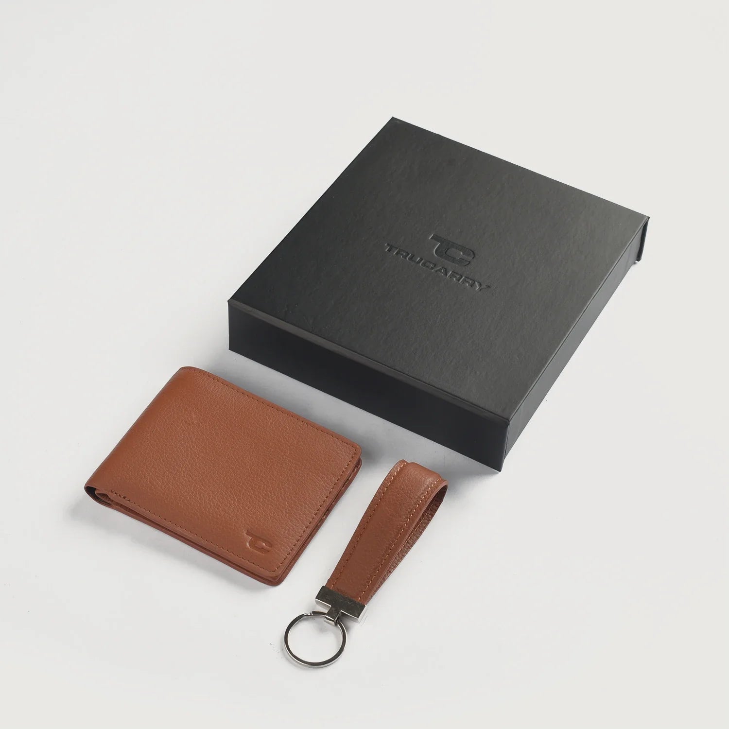 Marvin Brown Leather Gift Set