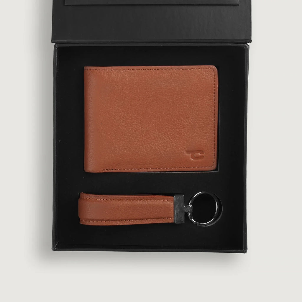 Marvin Brown Leather Gift Set