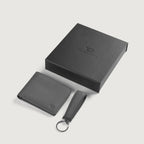 Marvin Grey Leather Gift Set