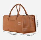 HOLDALL Leather Duffel Bag Weekender Travel & Gym Bag