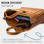 'Almost Perfect' Medium Crossbody Tote
