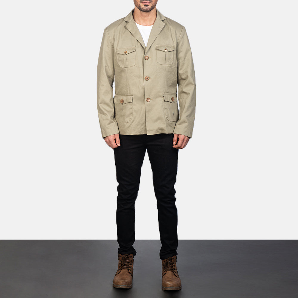 Kajetan Beige Safari Jacket