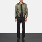 Ramon Green Bomber Jacket