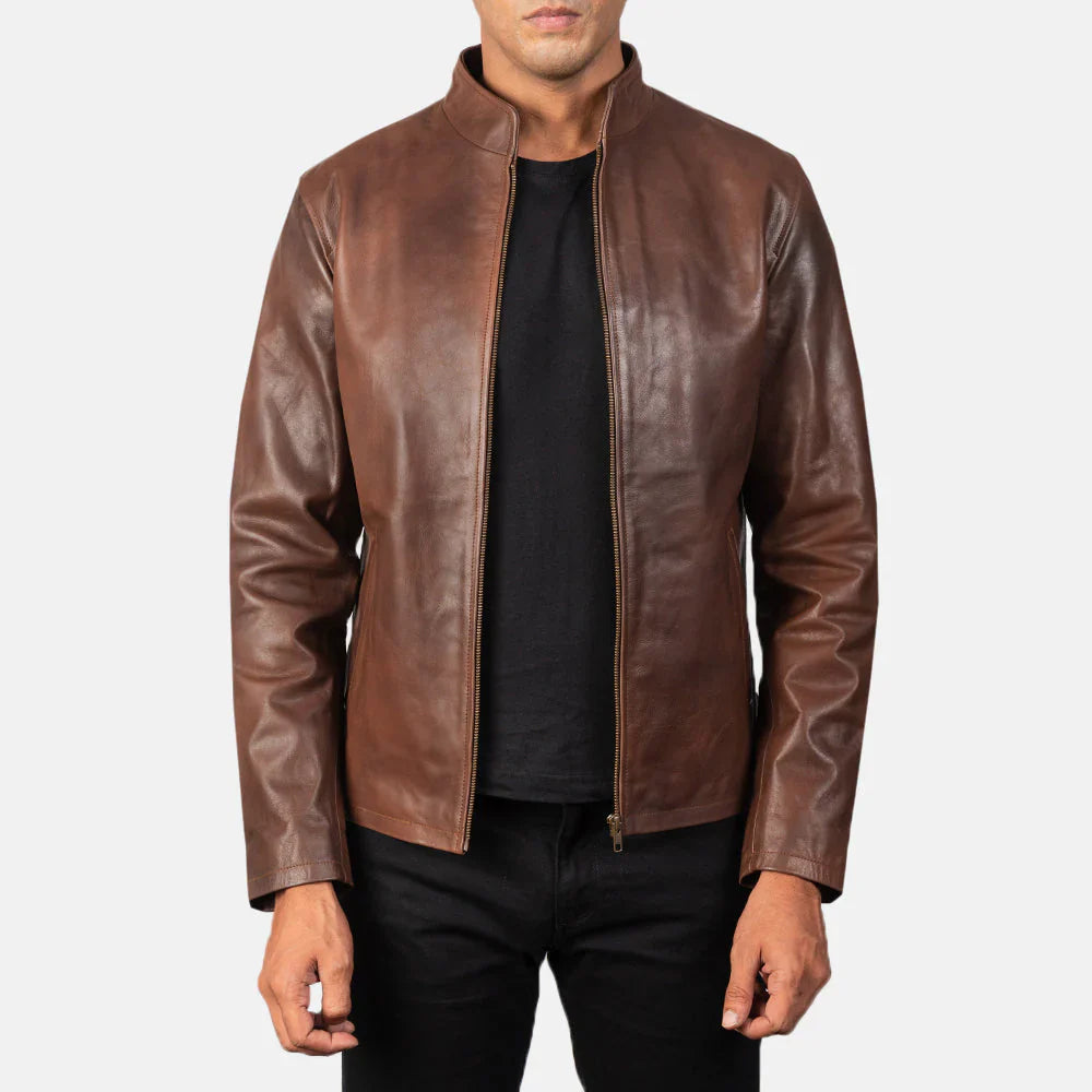 Custom Ryan Strotheide Leather Jacket