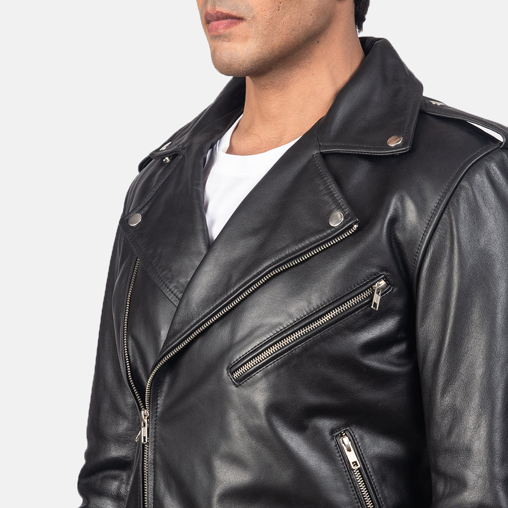 [FS] Allaric Alley Black Leather Biker Jacket