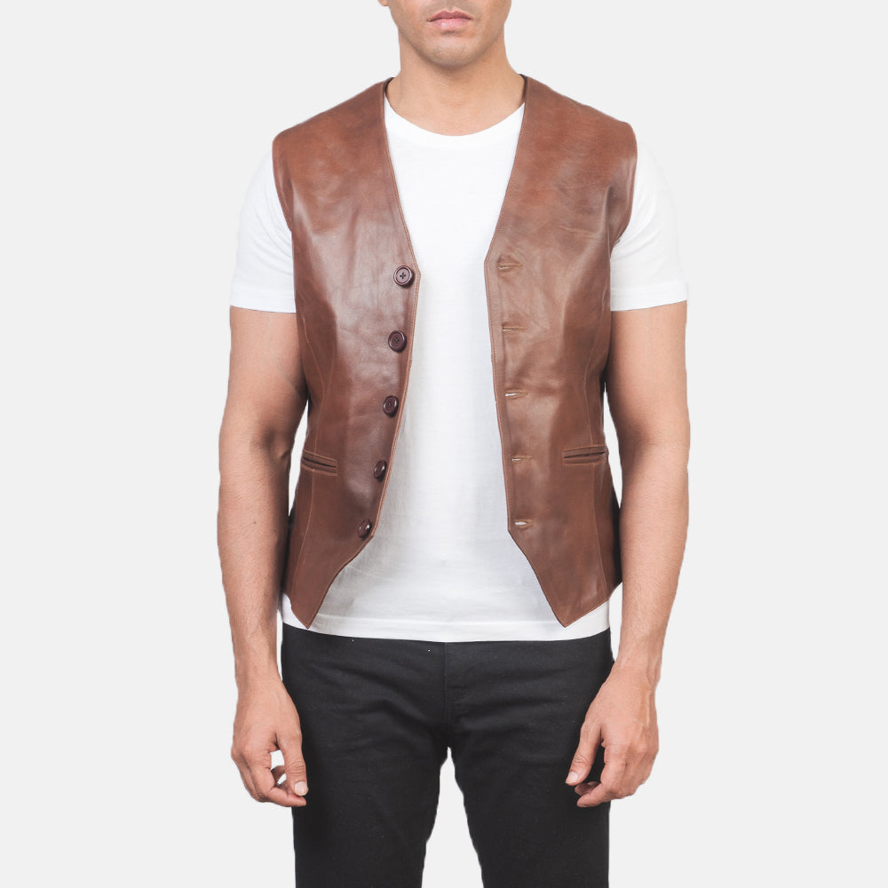 Custom Scotty Carolinesllc Leather Vest