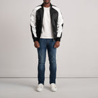 Clarke Black Varsity Jacket
