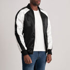 Clarke Black Varsity Jacket