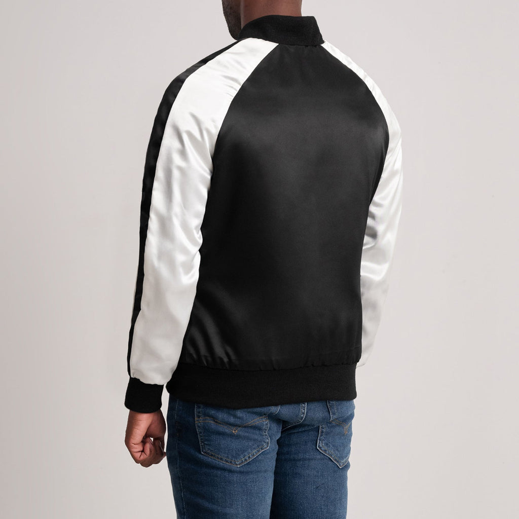 Clarke Black Varsity Jacket
