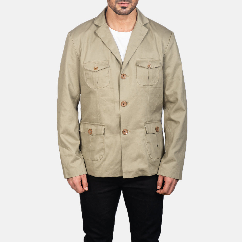 Kajetan Beige Safari Jacket