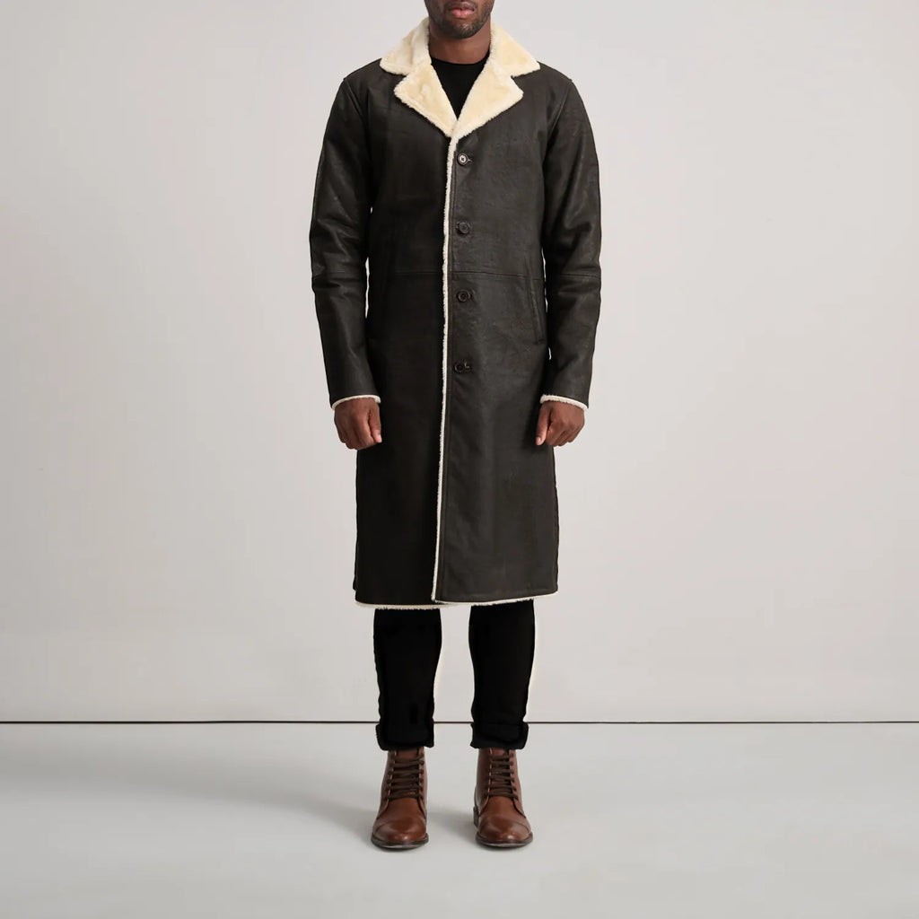 Kolby Brown Shearling Coat