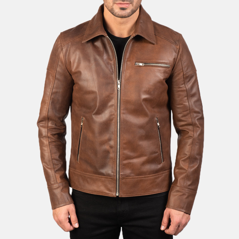 Custom Nathan Kiawi Leather Jacket