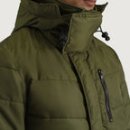 Moore Green Hooded Parka