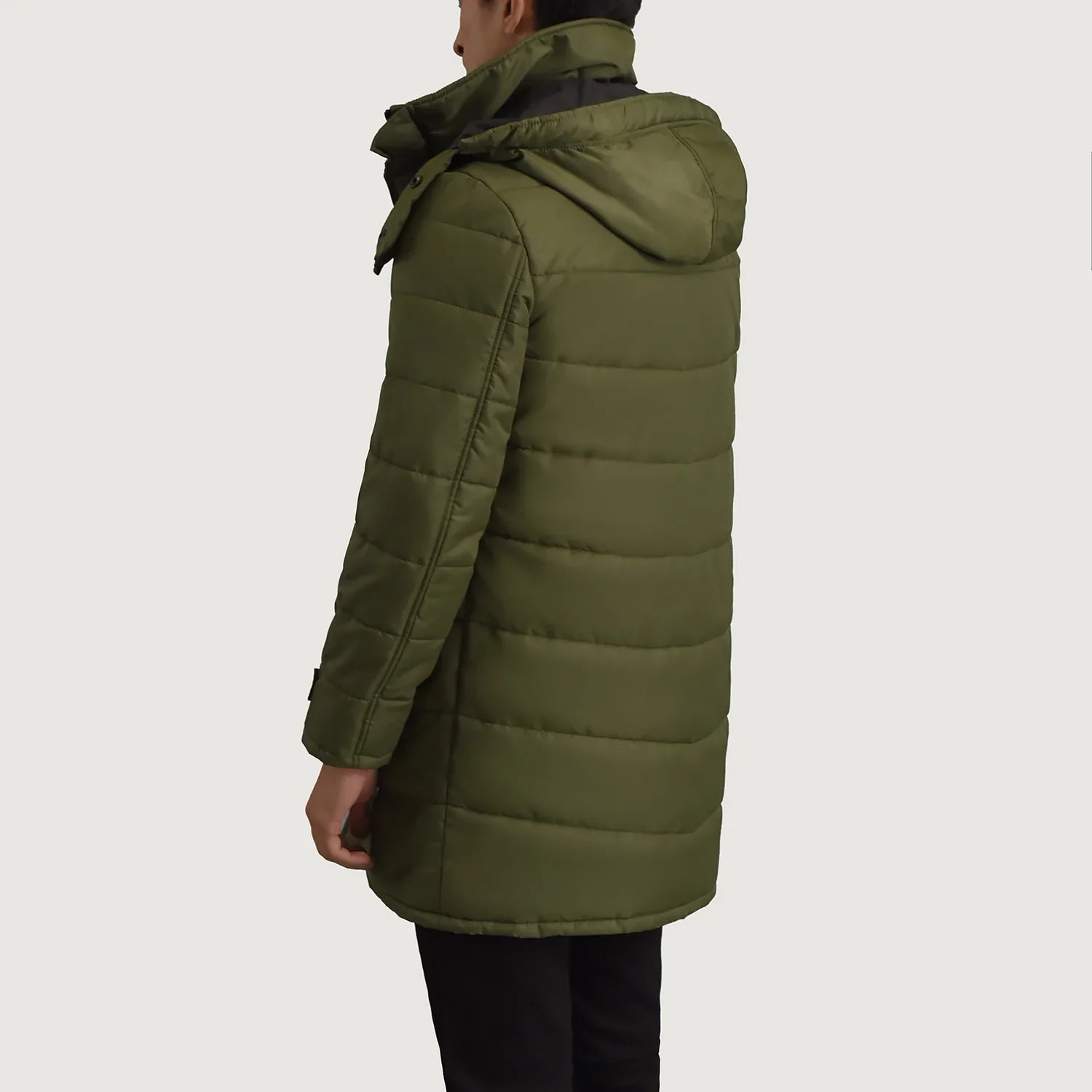 Moore Green Hooded Parka