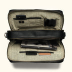 Limited Edition Jefferson Leather Briefcase | Black