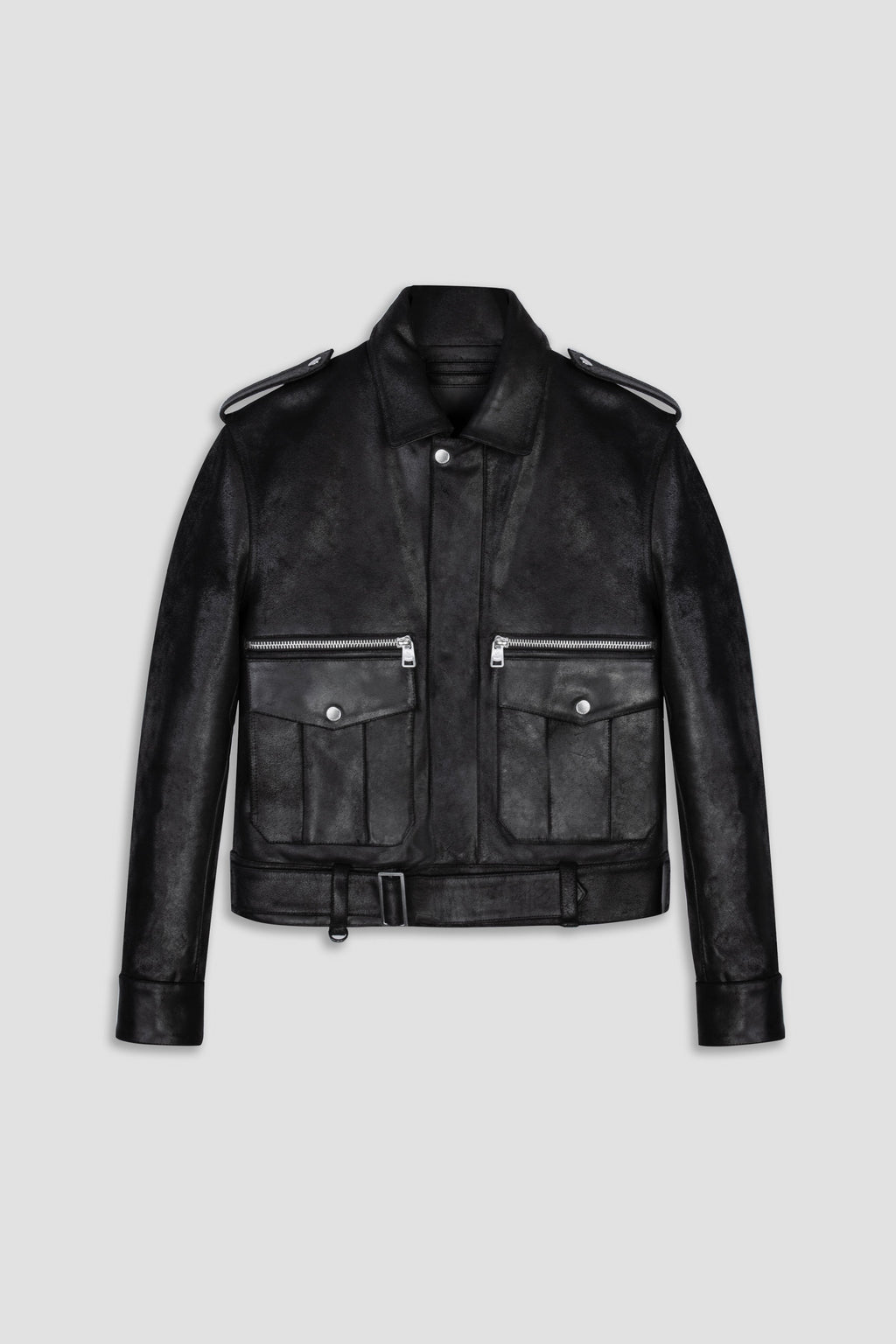 Navigator Leather Jacket Tall