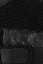 Genuine Lamb Nappa Leather Driving Gloves Black Unisex Warm Lined