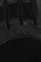 Genuine Lamb Nappa Leather Driving Gloves Black Unisex Warm Lined