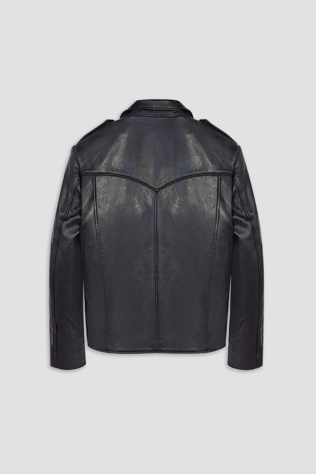 Outrider Biker Leather Jacket Tall