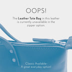 'Almost Perfect' Leather Tote Bag - Limited Edition