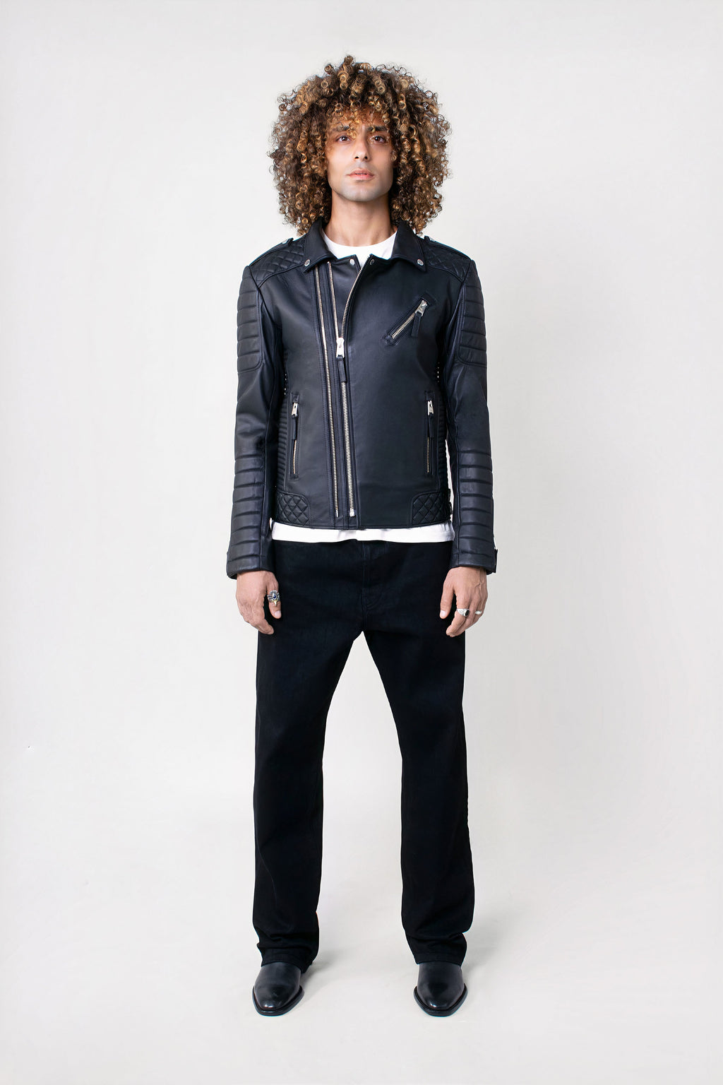 Kay Michaels: Aspen Leather Jacket Tall (Man)