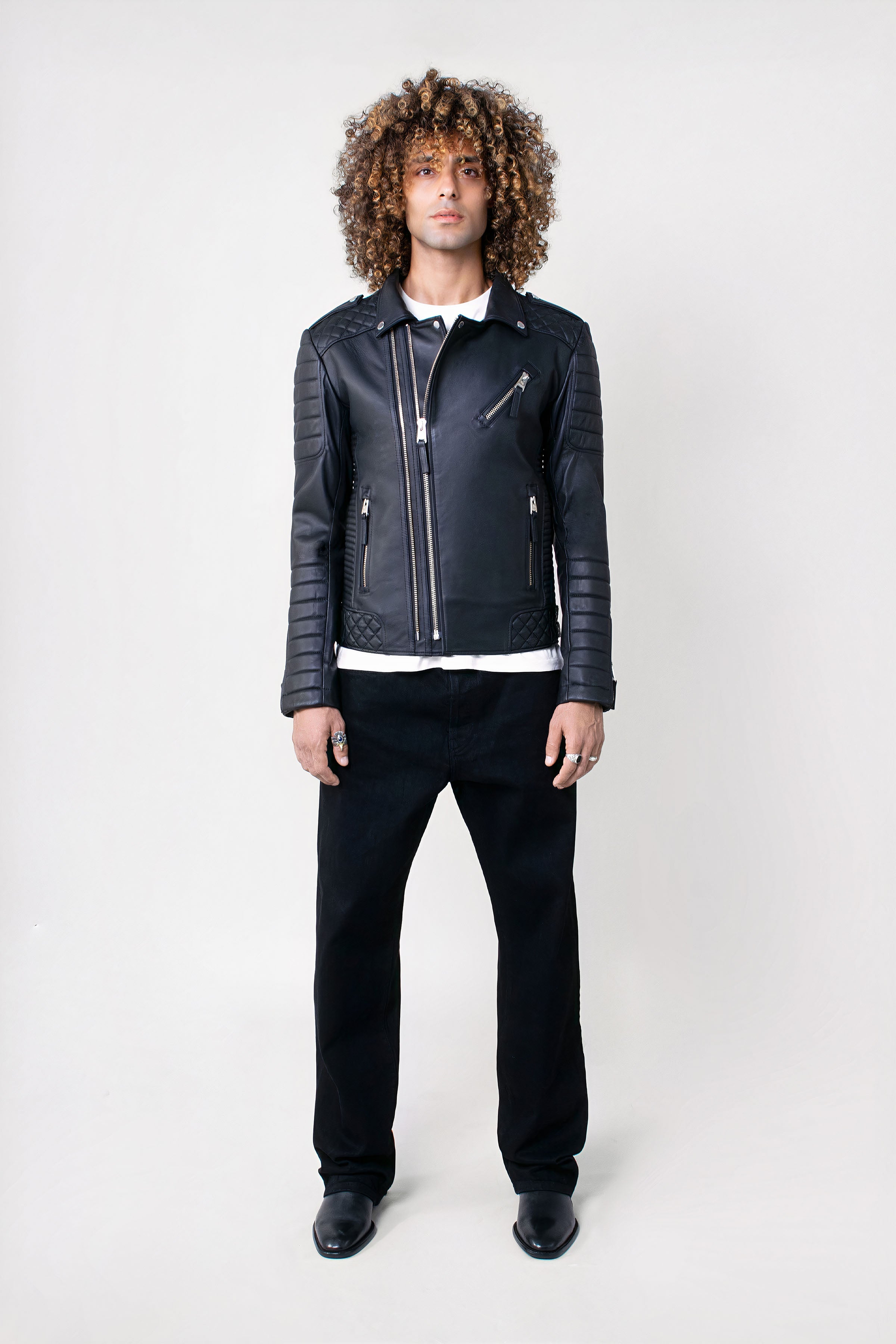 Kay Michaels: Aspen Leather Jacket Tall (Man)