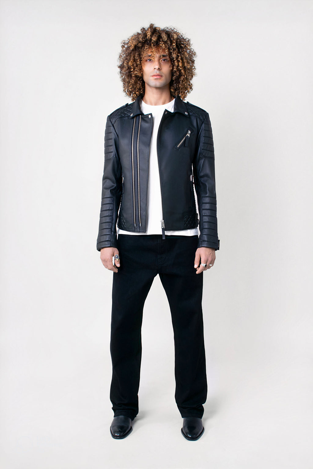 Kay Michaels: Aspen Leather Jacket Tall (Man)