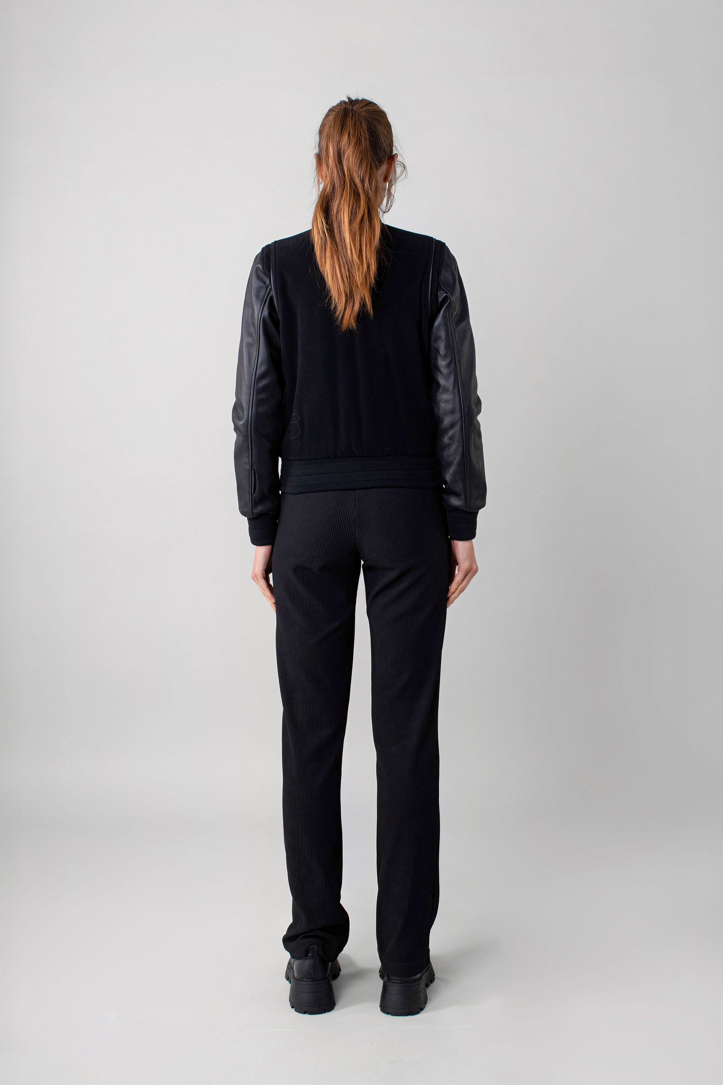 Varsity Noir Jacket (Woman)