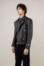 Refined Biker Tall Leather Jacket (Man)