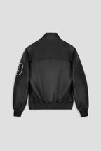 Refined Bomber Leather Jacket