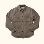 Riverton Wool Shirt Jac | Ashen Brown