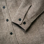 Riverton Wool Shirt Jac | Ashen Brown
