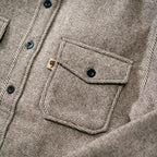 Riverton Wool Shirt Jac | Ashen Brown