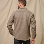 Riverton Wool Shirt Jac | Ashen Brown