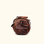 Roosevelt Buffalo Leather Duffle Bag | Dark Oak