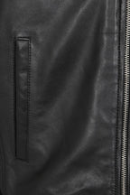 BOBBY Men's Nappa Leather Bomber Jacket - Classic Black