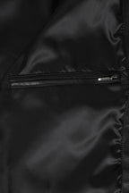 BOBBY Men's Nappa Leather Bomber Jacket - Classic Black