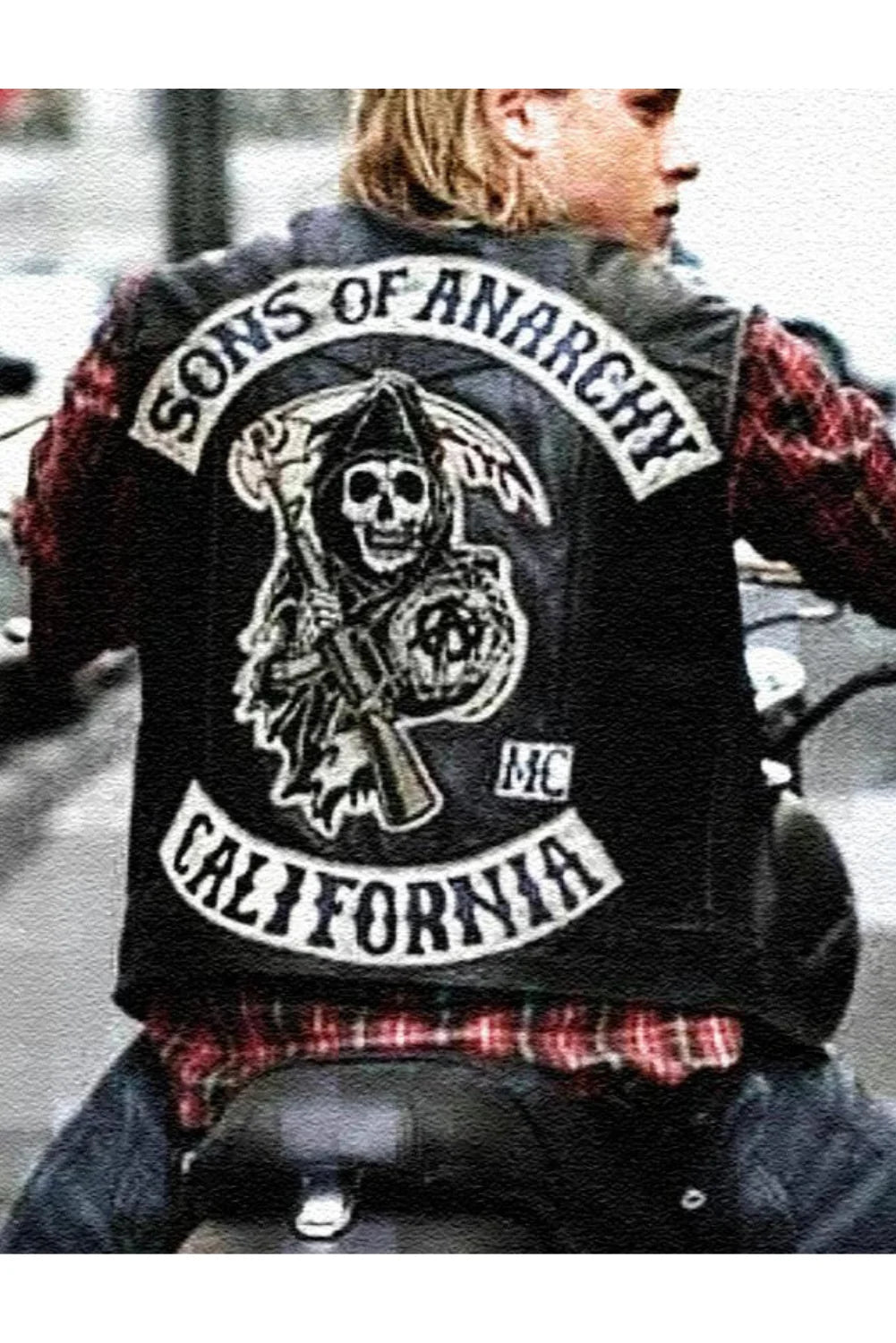 Sons of Anarchy Vest | California & SAMCRO Vest | Motorcycle Leather Vest