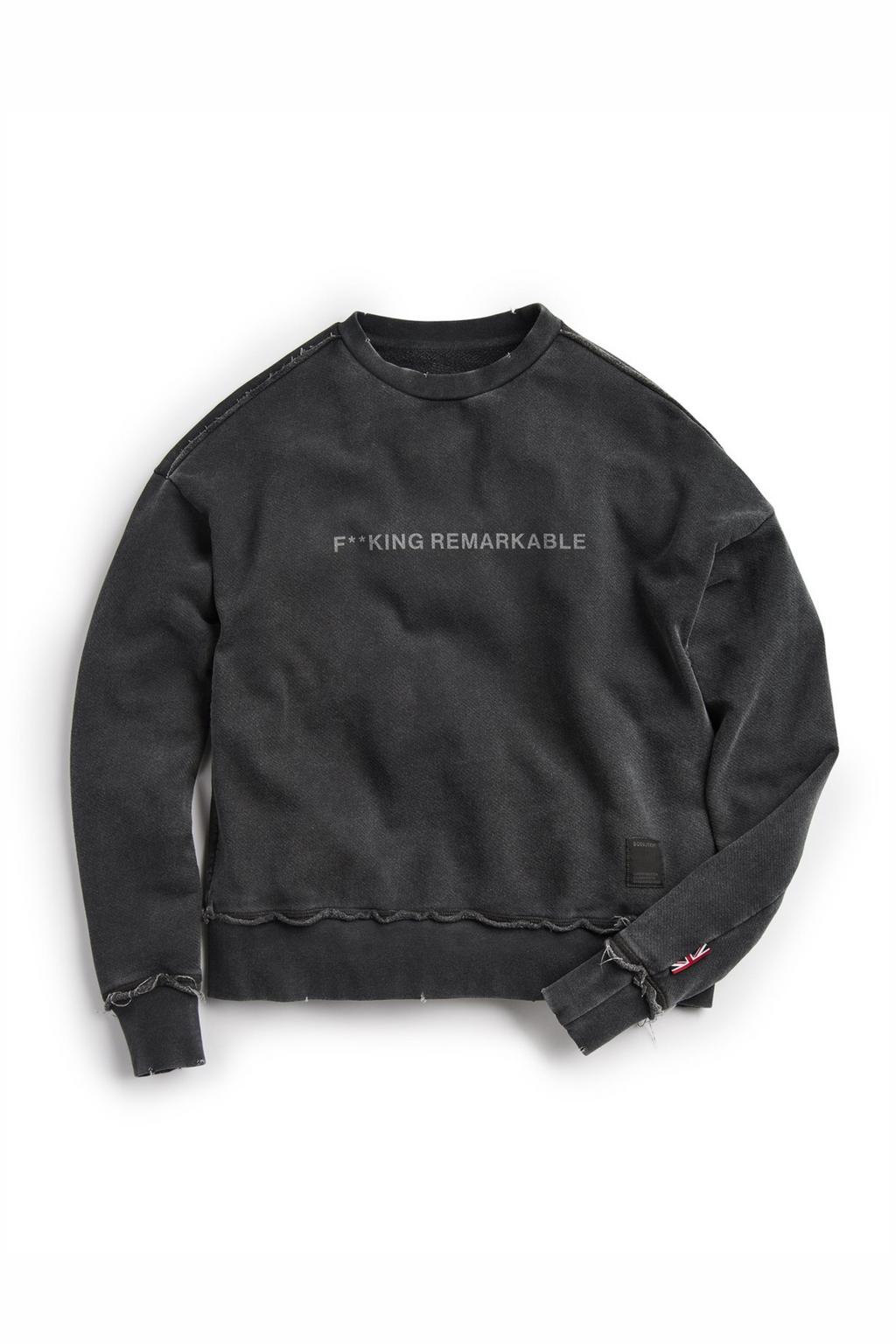 Slogan Organic Cotton Sweatshirt (woman)