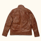 Sedona Light Weight Leather Jacket | Copperwood Brown