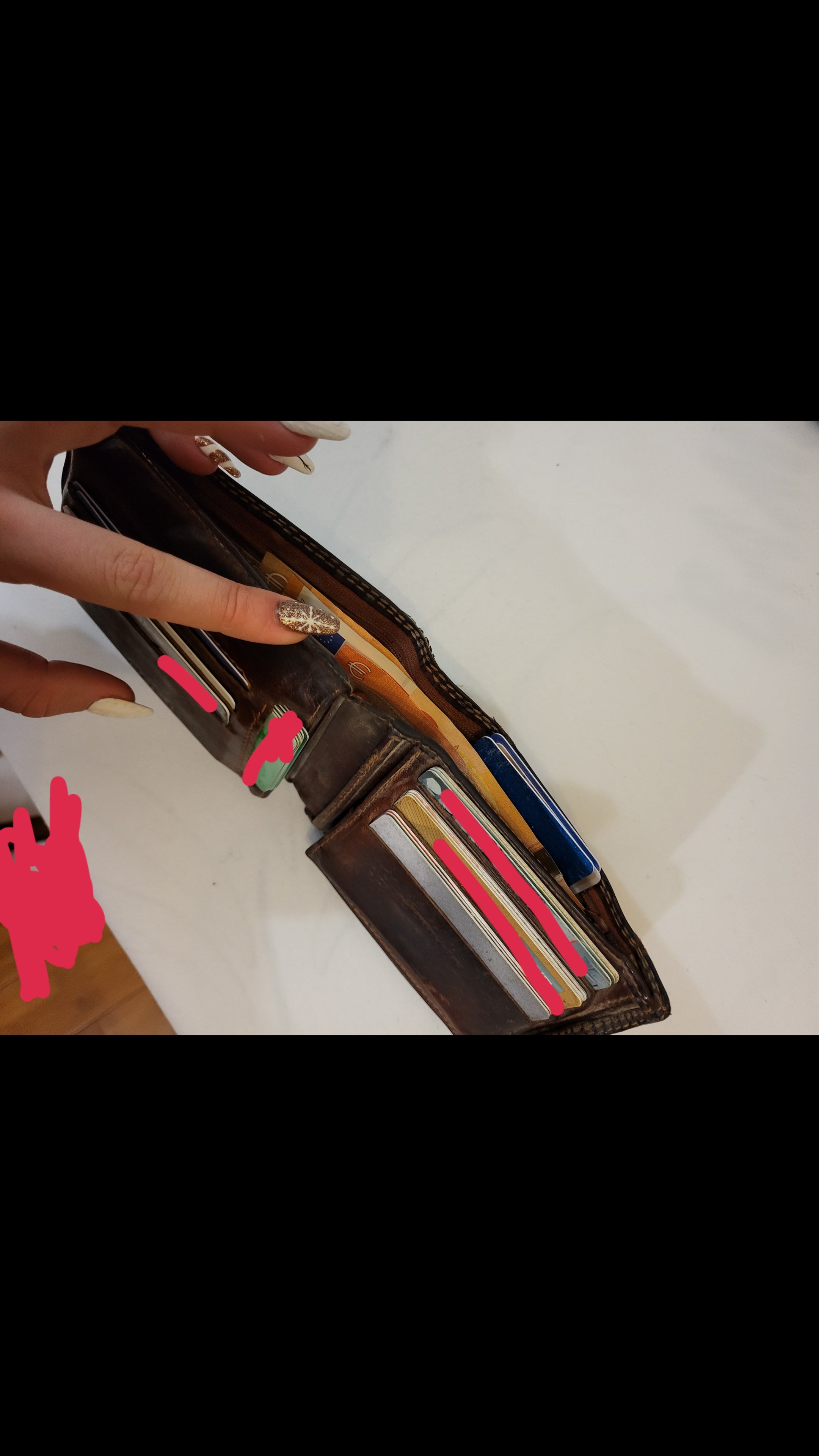 Custom Lampic Tia Leather Wallet