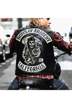 Sons of Anarchy Vest | California & SAMCRO Vest | Motorcycle Leather Vest