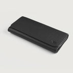 Taylor Black Leather Continental Wallet
