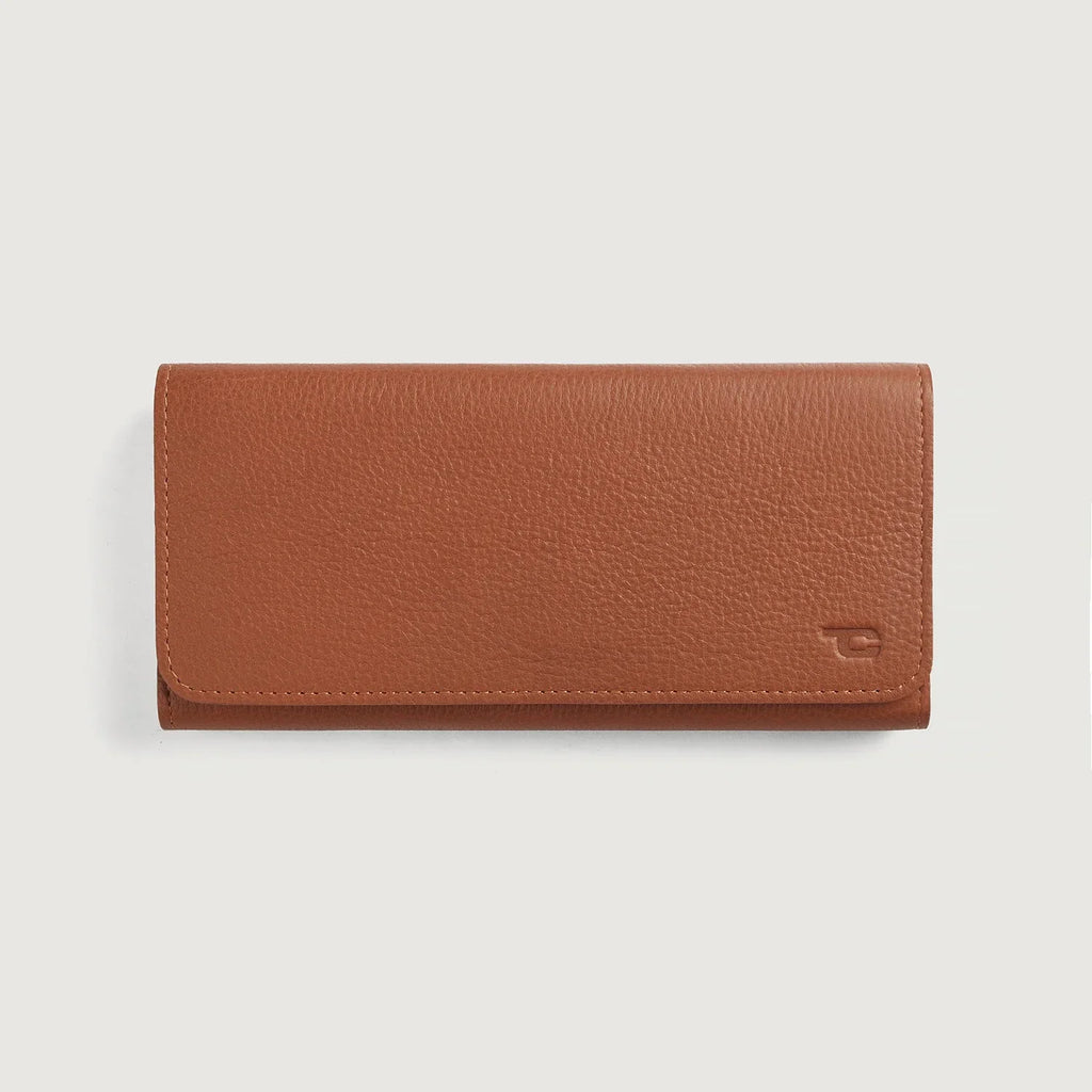 Custom Taylor Leather Continental Wallet (Any color) with custom LOGO