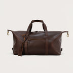 The Dale Vintage Brown Leather Duffle Bag