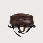 The Philos Vintage Brown Leather Backpack