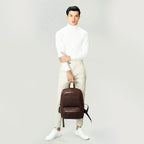 The Philos Vintage Brown Leather Backpack