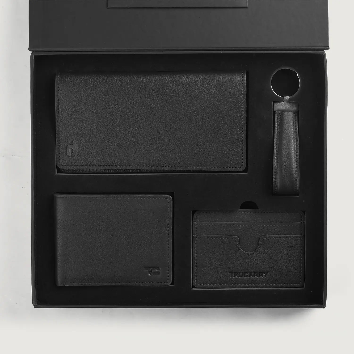Timeless Taylen Black Leather Gift Set